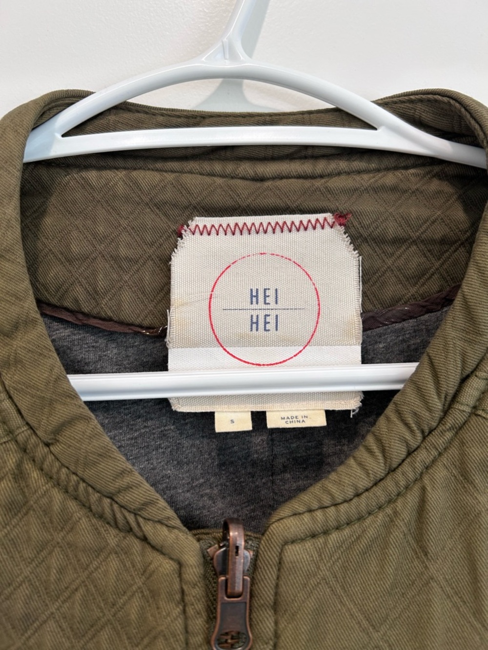 Hei Hei Anthropologie Quilted Zip-Front Jacket - Picture 3 of 4